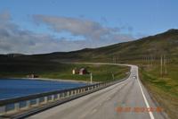 Auf der E69 nach Süden