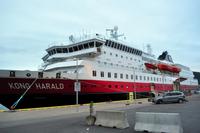 Hurtigruten - MS Kong Harald in Tromsø