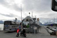 Fjordfähre über den Lyngenfjorden