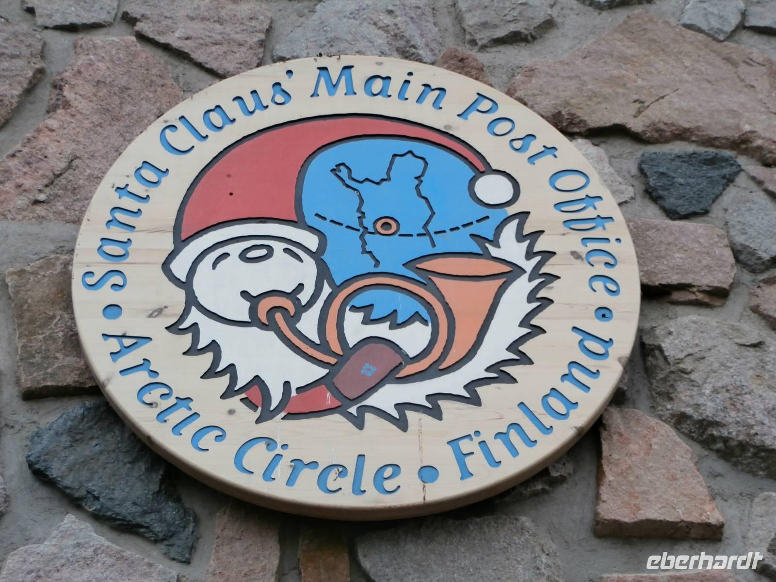 Rovaniemi-Polarkreis und Weihnachtsmann