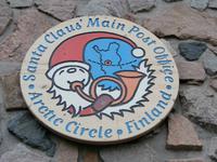 Rovaniemi-Polarkreis und Weihnachtsmann