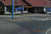 Abzweig nach Murmansk in Inari