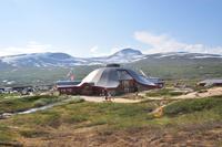 Polarkreiszentrum auf dem Saltfjell, Norwegen
