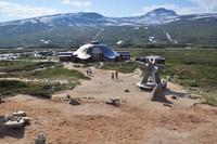 Polarkreiszentrum auf dem Saltfjell, Norwegen