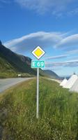 Am Porsangerfjord in Norwegen
