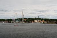 Blick auf Stockholm
