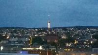 Blick von unser Hotel-Sky-Bar über die Dächer von Trondheim