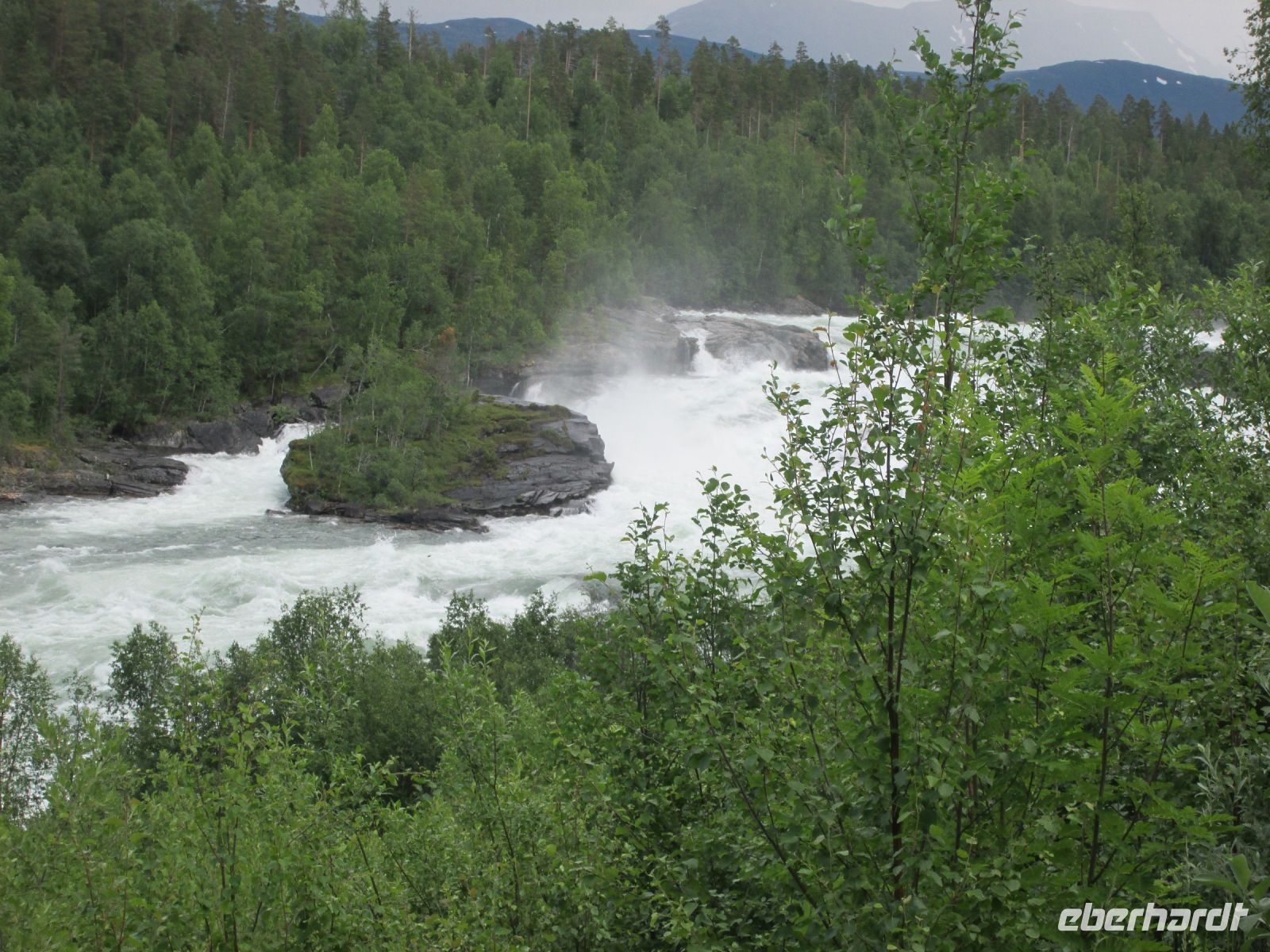 Malselv-Wasserfall