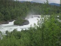 Malselv-Wasserfall