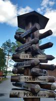 Polarkreis in Rovaniemi