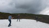 Schneeballschlacht