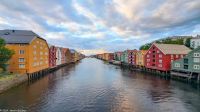 Trondheim - Speicherhäuser am Nidelven