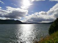 am Abend am Fjord