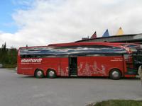 am Hotel in Luosto