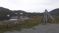 auf dem Weg zum Nordkap... (Halt bei Sami Nils)