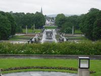 im Vigelandpark Oslo