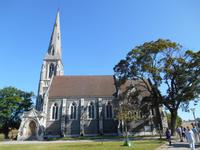 Stadtrundfahrt in Kopenhagen (St.-Alban-Kirche)