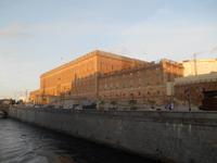 Abendstimmung in Stockholm (Königliches Schloss)