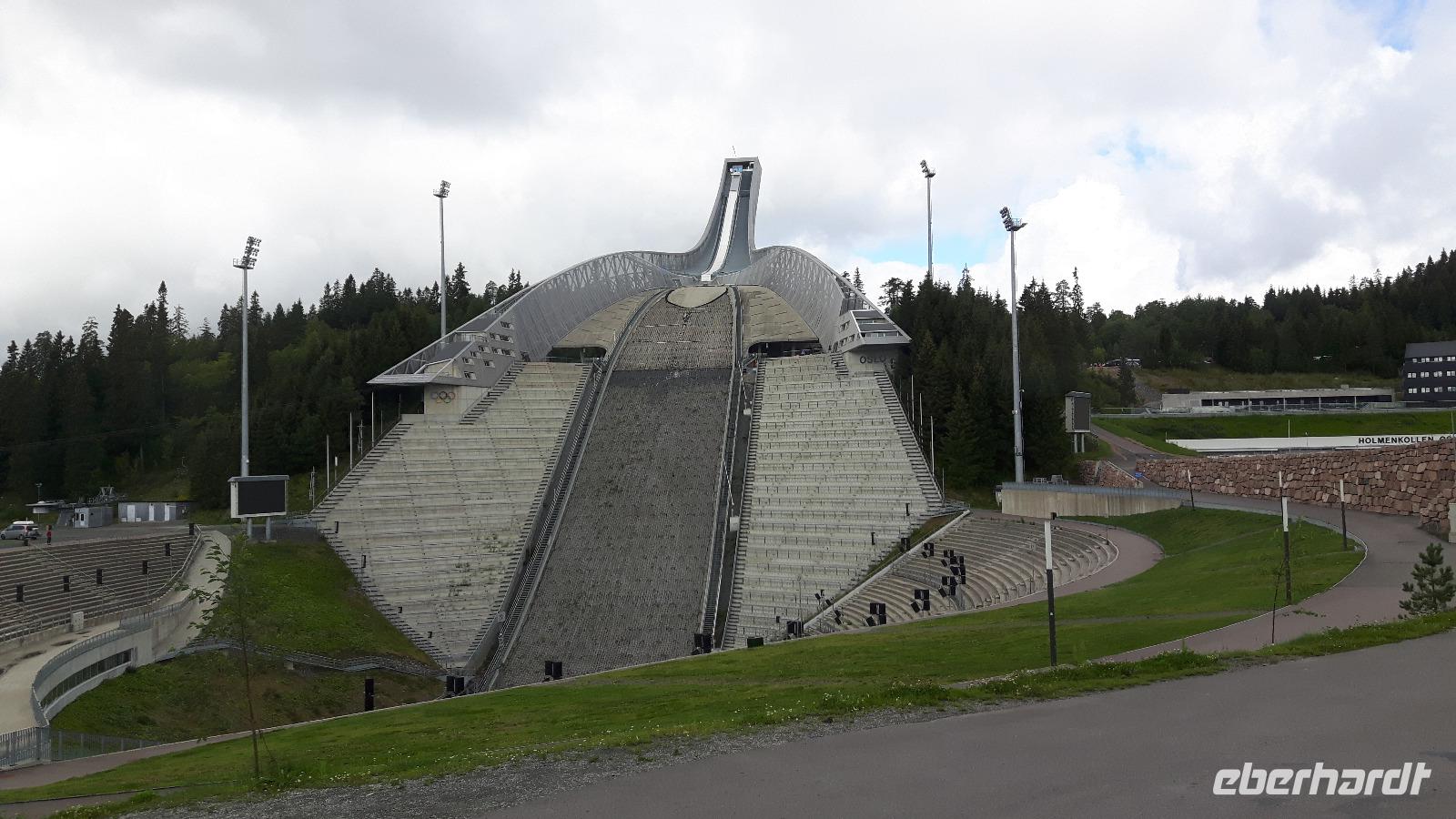 Stadtrundfahrt in Oslo (Holmenkollen-Schanze)