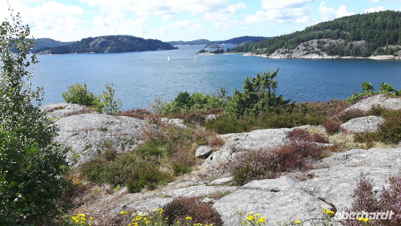 Fahrt entlang der Westküste Schwedens (Bohuslän)