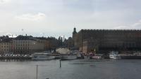 Stadtrundfahrt in Stockholm (Blick zum Schlossplatz)
