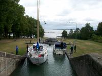 Schleusentreppe in Berg 