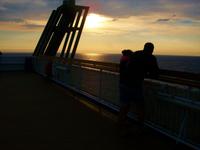 Auf der Fähre nach Kiel