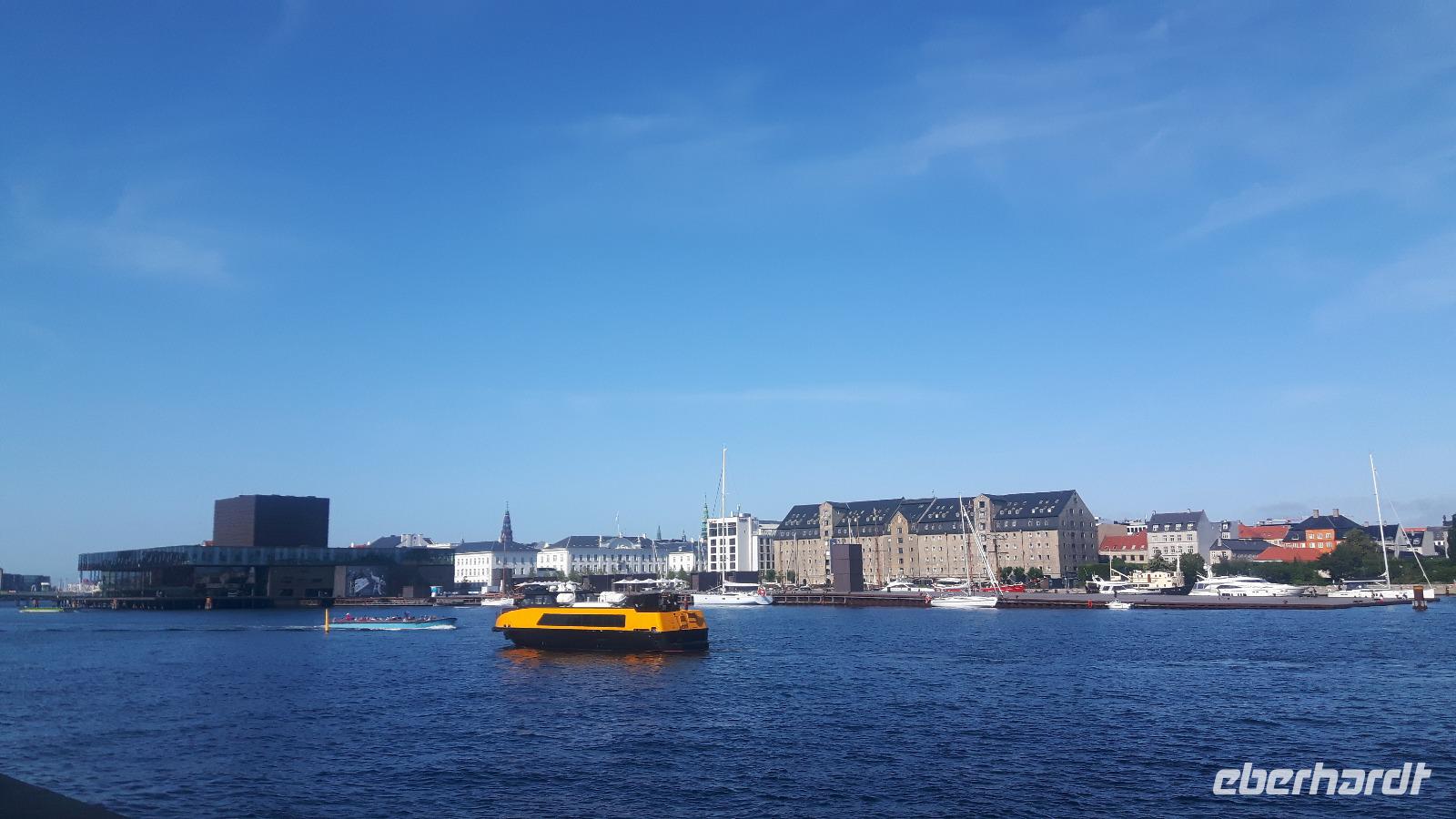 Kopenhagen - Blick von der Oper zum Schauspielhaus