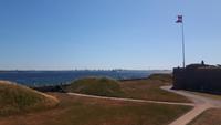 Helsingør - Blick über den Öresund