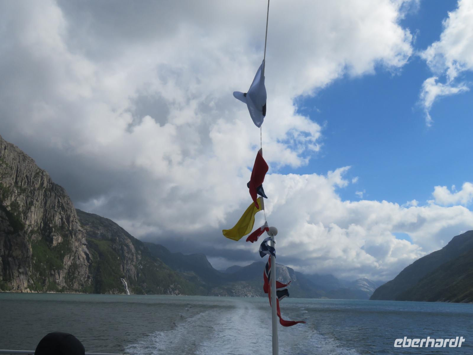 Bootsfahrt in den Lysefjord