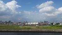 Blick auf Hamburg