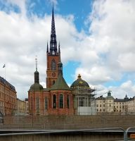Riddarholmskyrkan Kirche mit Grabmählern der Könige