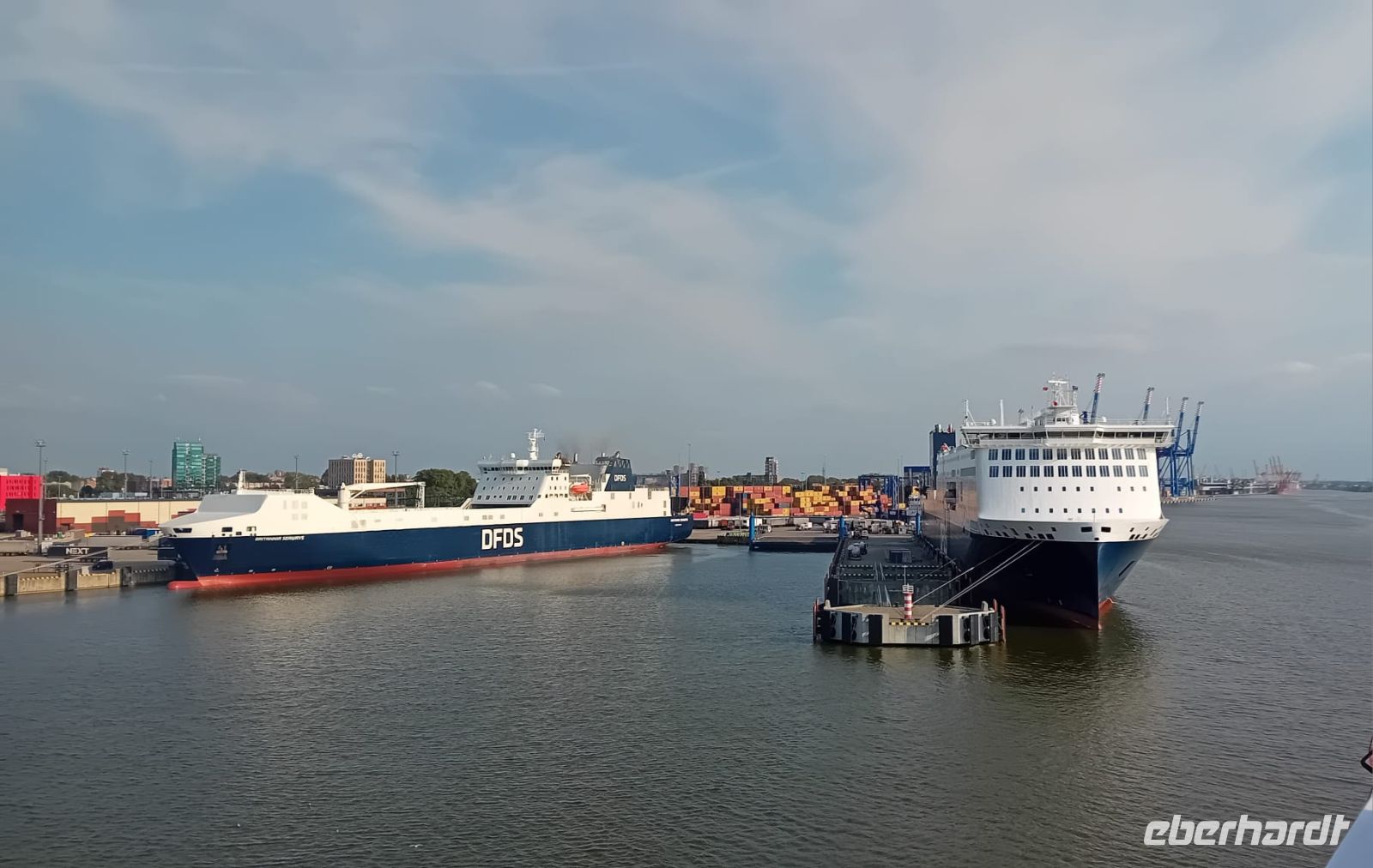 Hafeneinfahrt Klaipeda