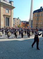 Stockholm Wachablösung ab Schloßplatz