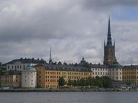 Stadtansichten in Stockholm