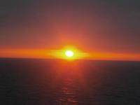 Sonnenuntergang auf der Ostsee