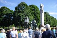 Spaziergang durch den Vigelandpark