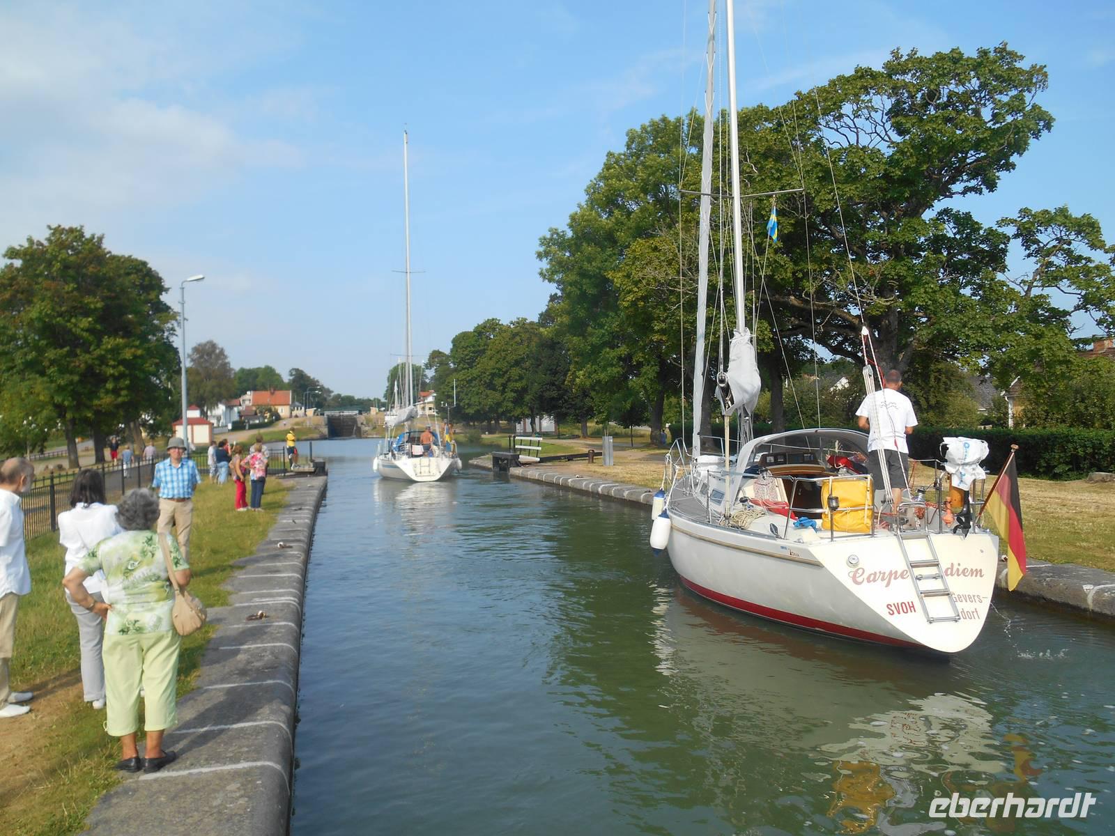 Schleusen von Berg (Göta-Kanal)
