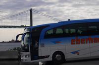 unser Reisebus in Göteborg