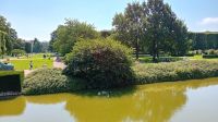 Blick auf den Garten vom Schloß Rosenborg