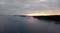 Sonnenaufgang Schären Stockholm