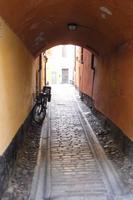 Spaziergang durch die Altstadt von Stockholm
