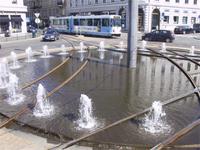 Strassenbahnbrunnen in Oslo