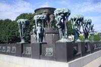 Vigelandpark in Oslo (Brunnengruppe)