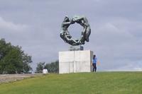 Vigelandpark in Oslo (Lebensrad)