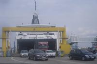 am Hafen in Rostock