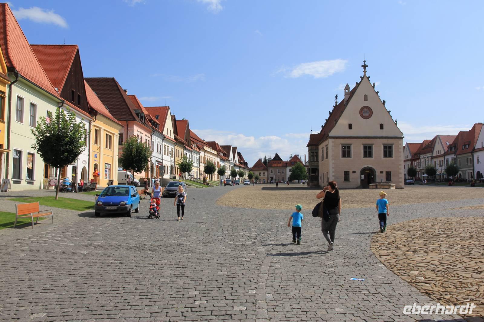 Marktplatz in Bartfeld