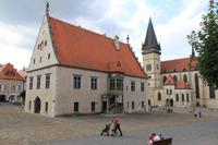 Das Rathaus von Bartfeld