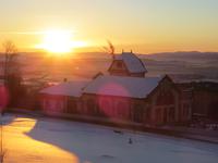 Südaussicht vom Hotel in Smokovec