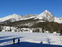 Strbske Pleso mit Krivan und Solisko